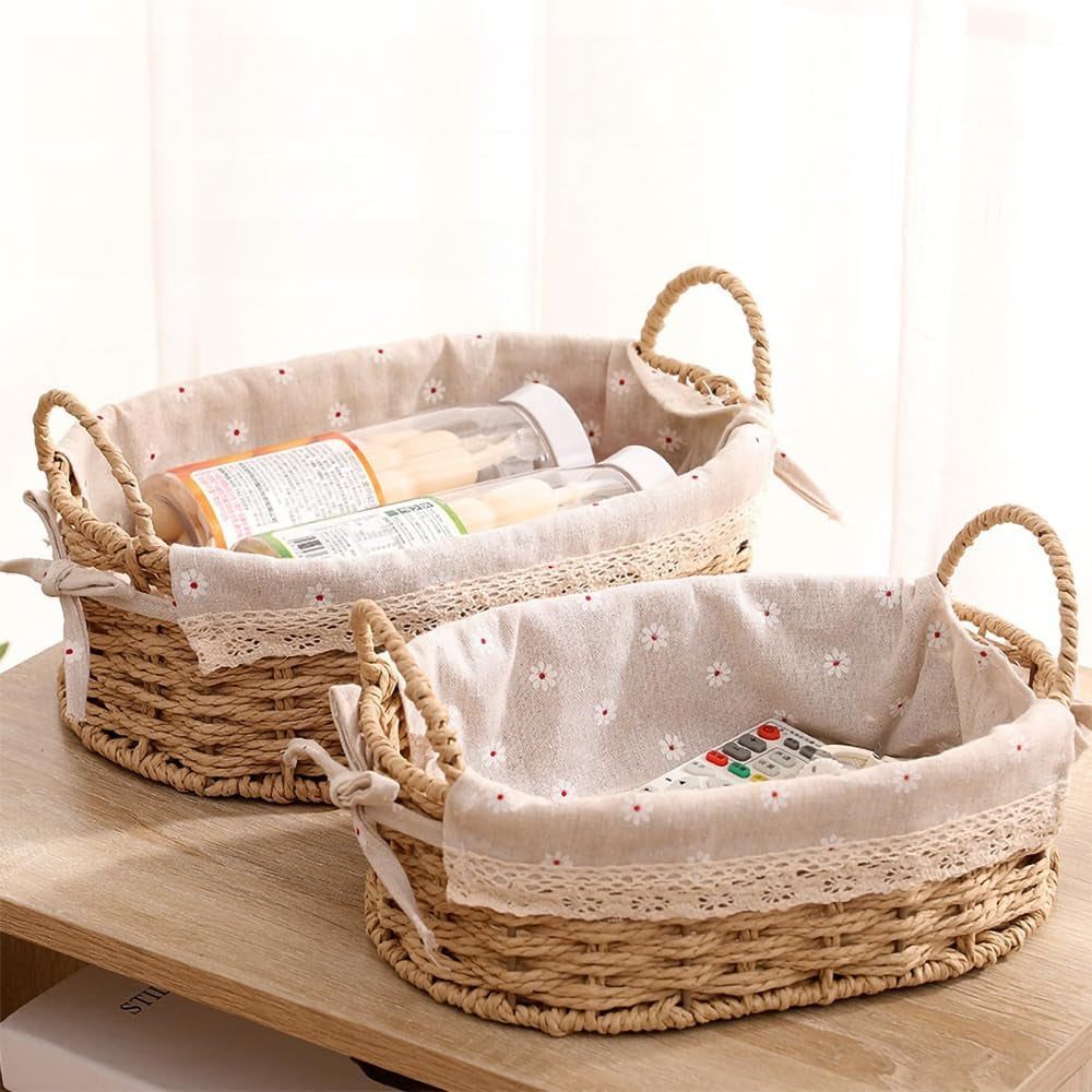 Inttox-🧺 Panier de rangement en osier Inttox - 2 piece ✨