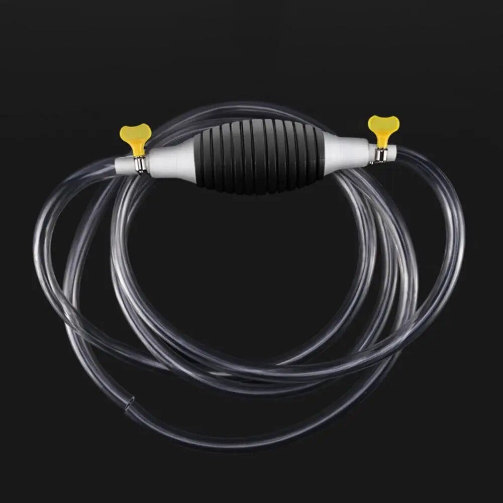 Inttox- Pompe à Siphon Manuel Voiture - Transfert Liquides Facile - Accessoires Entretien Auto"