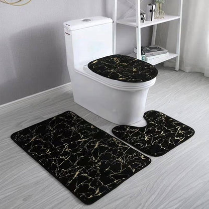 Inttox-Ensemble de Tapis de Salle de Bain Antidérapants et Absorbants - Inttox