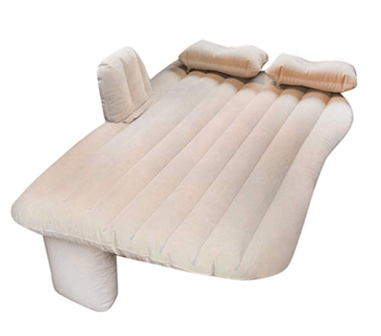 Inttox-Matelas Gonflable d'Air pour Voiture, Camping et Voyage, Lit d'Air Gonflable pour Siège de Voiture