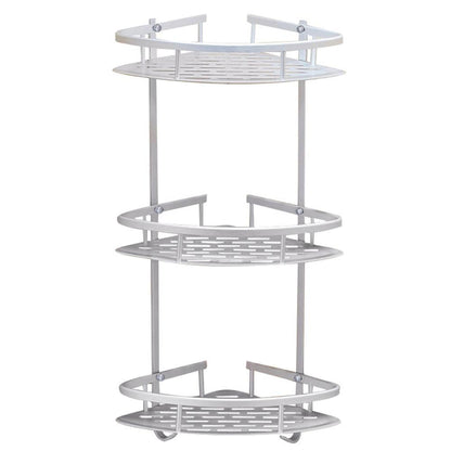 Inttox-Étagère de Rangement d'Angle Triangulaire à 3 Niveaux - Inttox