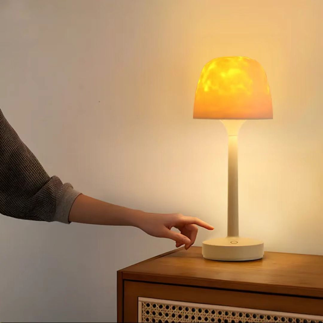 Inttox- Lampe de Table Moderne à Projecteur LED Aurora