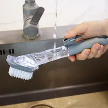 Inttox-Brosse à vaisselle et évier Romanelli 2 en 1 avec distributeur automatique