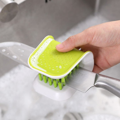 Inttox-Ensemble de Brosses de Cuisine Polyvalentes - Nettoyage Facile