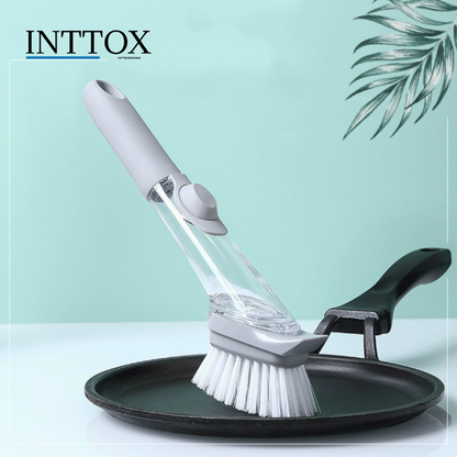 Inttox-Brosse à vaisselle et évier Romanelli 2 en 1 avec distributeur automatique