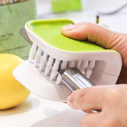 Inttox-Ensemble de Brosses de Cuisine Polyvalentes - Nettoyage Facile