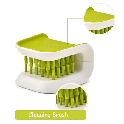 Inttox-Ensemble de Brosses de Cuisine Polyvalentes - Nettoyage Facile