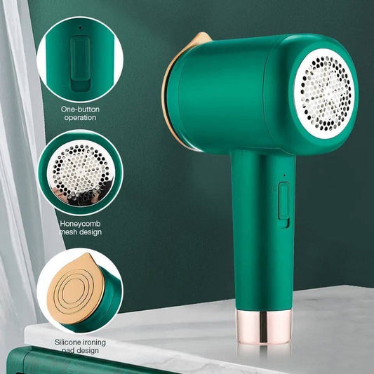 Intttox Défroisseur vapeur 2 en 1, rasoir électrique, anti-peluches pour vêtements