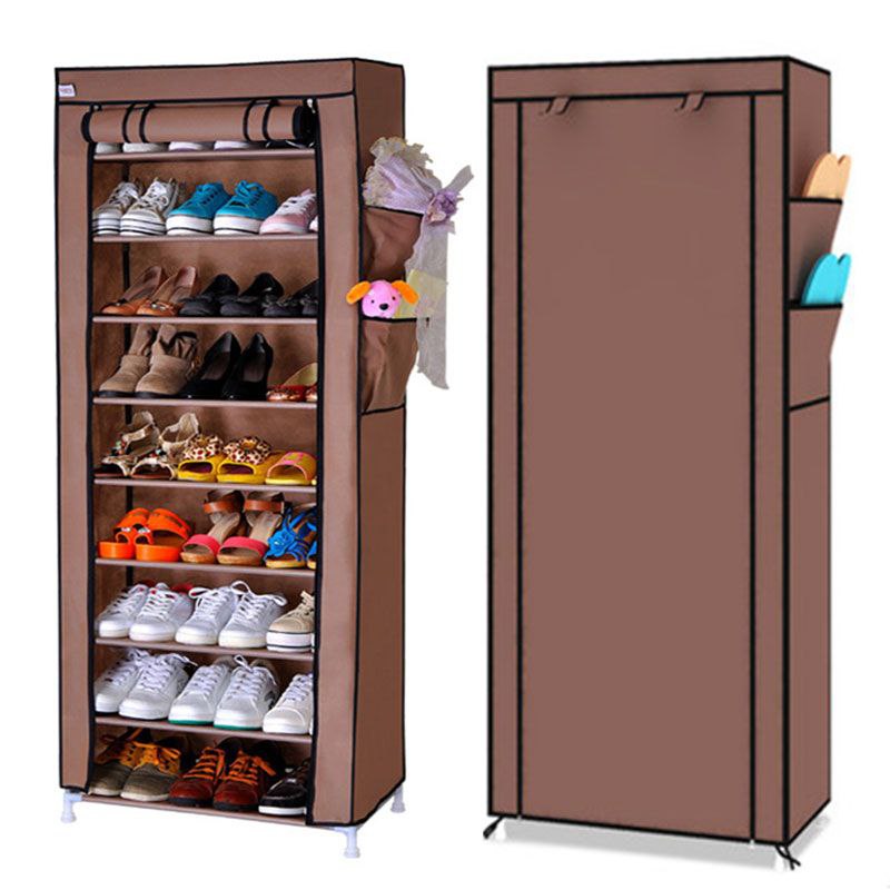 Inttox-Armoire à poussière domestique multicouche pour tissu pliant, chaussures au format Word,