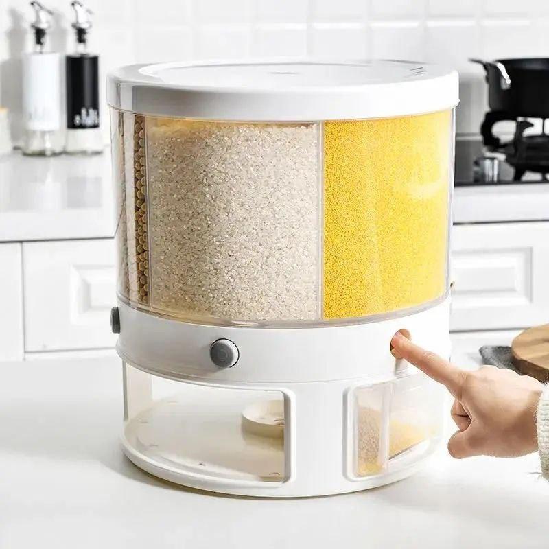 Inttox- Récipient de stockage des aliments dans la cuisine 10KG - Inttox