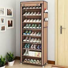 Inttox-Armoire à poussière domestique multicouche pour tissu pliant, chaussures au format Word,
