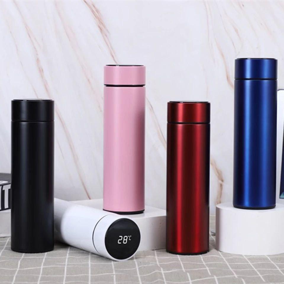 Inttox- Bouteille d'eau Lock my avec affichage de la température LED - Inttox