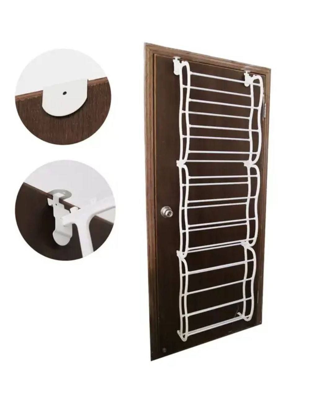 Inttox-Whitmore 24 paires sur porte-chaussures - Blanc